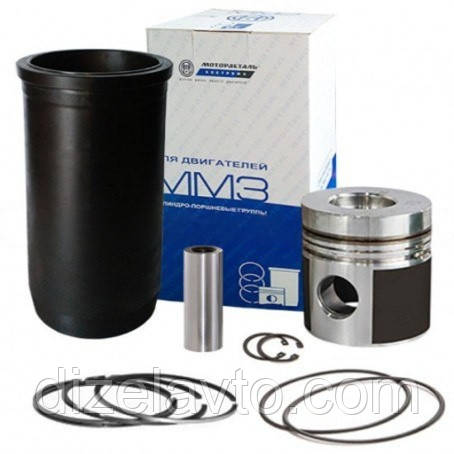 Поршнева група Д 245 Д 260 Євро 2 Мотордеталь 38 мм палець