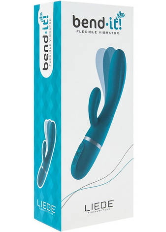Вібратор Liebe bend Bend It Plus (Ocean Blue), фото 3