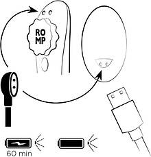 Вібратор у трусики Romp Party з бездротовим пультом керування, фото 4