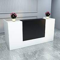 Стійка ресепшн 1 Білий (1800x800x1000) Білий Гамма стиль