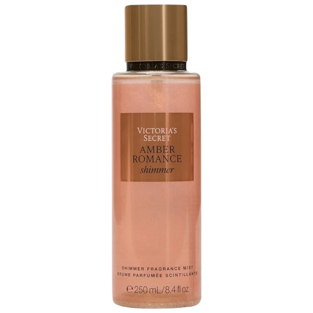 Парфумований спрей із шиммером Victoria's Secret Amber Romance Shimmer Mist 250 мл, фото 1