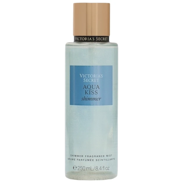 Парфумований спрей із шиммером Victoria's Secret Aqua Kiss Shimmer Mist 250 мл, фото 1