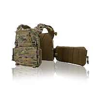 Плитоноска разгрузка всу мультикам с системой molle под стандартные плиты COYTEO