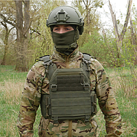 Плитоноска разгрузка всу хаки с системой molle под стандартные плиты COYTEO