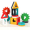 Геометрична гра логічний сортер з фігурами і квітами для дитини Іграшка Монтессорі розвиває мислення, фото 5