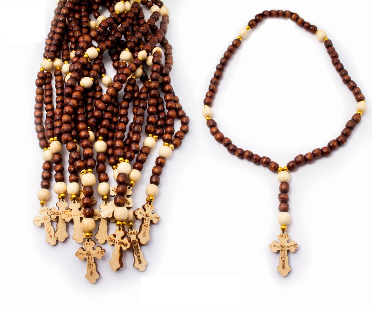 Чотки дерев'яні православні