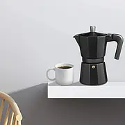 Кавоварка гейзерна A plus, 3 чашки, Black 3081