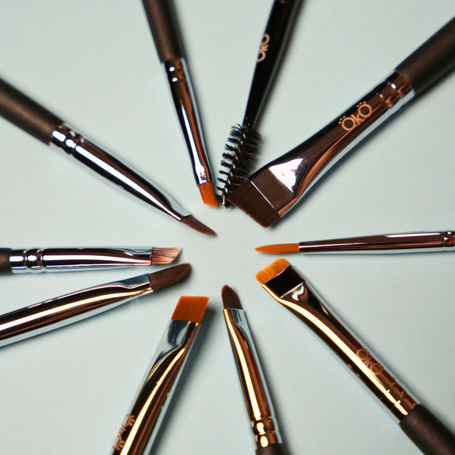 Пензлики ОКО для бровистів і візажистів. Майстри оцінять.