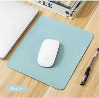 Килимок для миші 19×23 см (шкіряний) SKY BLUE
