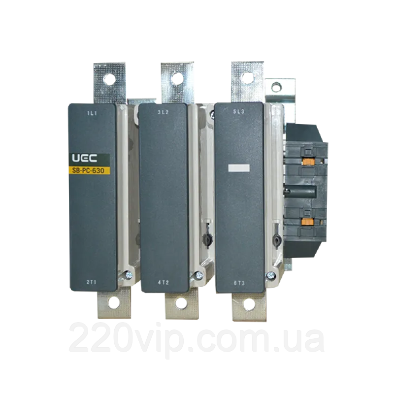 Контактор SB-PC-630 630А 380В/АС3, електромагнітний пускач UEC, PC7-SB-630-380 УЕК, фото 1