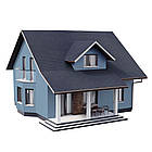 Фарба Акрил-латексна Фасадна Skyline 3020-R90B Бусий 1л, фото 3