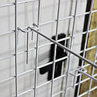 Сітчастий торговий стелаж 1900х600 мм, приставний стелаж Рістел, торговий стелаж під гачки, стелаж з сітчастими панелями для, фото 2