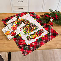 Кухонні рушники "Мандариновий настрій" 3шт. 60х47 см