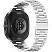 Браслет (3 ланки) ремінець для Samsung Galaxy Watch 8 / Galaxy Watch 8 Classic срібний, фото 2