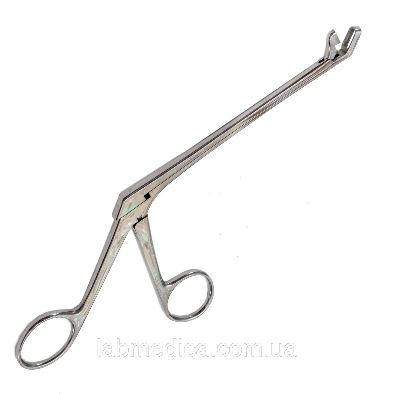 Конхотом з овальним отвором вигнутий Takahashi. Довжина 19 см, р.ч. 7 х 3 мм SURGIWELOMED, фото 1