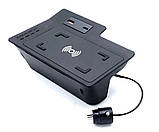 Бездротова зарядка 15W в центральну консоль для Honda CR-V 5 покоління 2017-2021, фото 2