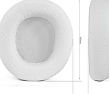 Амбушури SteelSeries Arctis Nova Pro Arctis Nova 1 Arctis Nova 7 Arctis Nova 3 Nova 7X 7P Тканинні Білі, фото 5