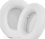 Амбушури SteelSeries Arctis Nova Pro Arctis Nova 1 Arctis Nova 7 Arctis Nova 3 Nova 7X 7P Тканинні Білі, фото 6