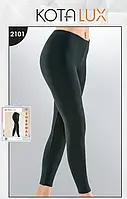 Жіночі термолегінси LUX чорні 44-54р TM Kota