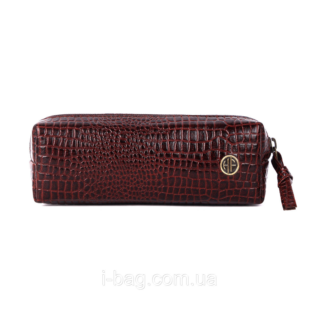 Косметичка чохол шкіряна Hammonds Flycatcher UC501 Croco Brown (Коричневий), фото 1