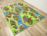 Ковролін дитячий з оверлоком розмір 2x2 м, фото 3