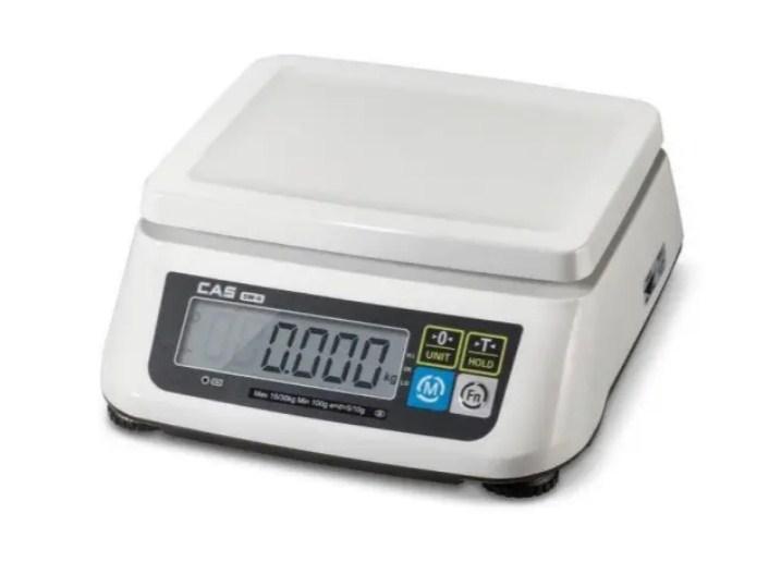 Ваги CAS SW II платформа: пластик (3/6/15/30 кг), фото 1