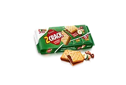 Крекер Roshen 2 CRACK з начинкою какао-горіх 190г