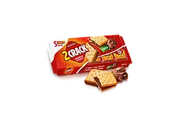 Крекер Roshen 2 CRACK з шоколадною начинкою 190г