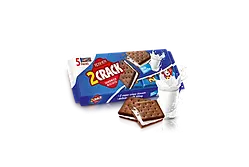 Крекер Roshen 2 CRACK з молочно-ванільною начинкою 190г