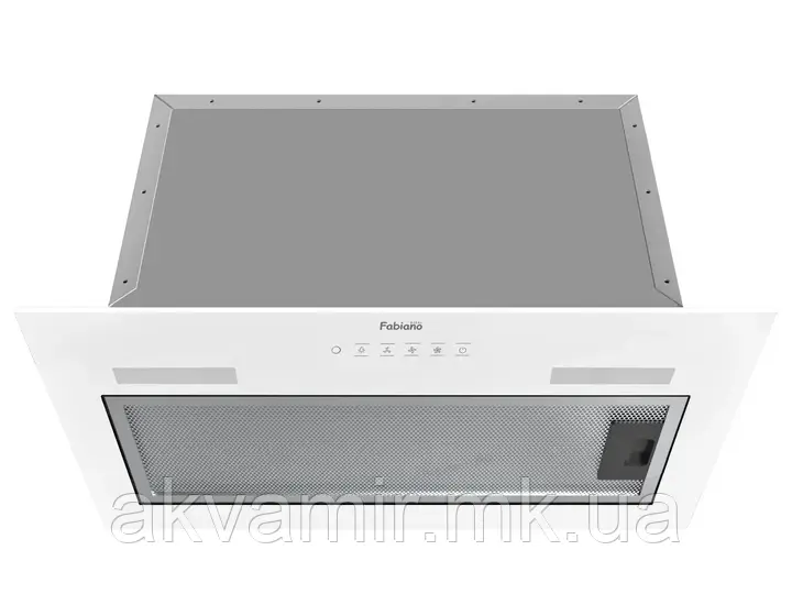 Витяжка кухонна Fabiano Rino 60 White glass, фото 1