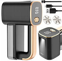 Машинка для видалення ковтунців Ruhhy 26642, акумуляторна, LED, РК-дисплей