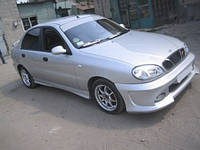 Передній бампер Lan зі склопластику для Daewoo Lanos sd Бампер на авто Део Деу Ланос Седан