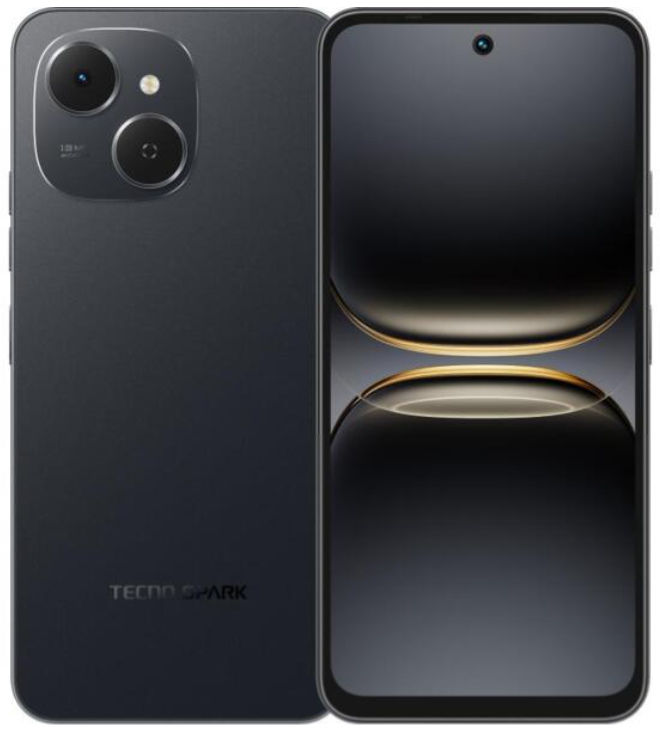 Смартфон Tecno Spark 40c (KM4k) 4/128Gb Ink Black (4894947092459) UA UCRF