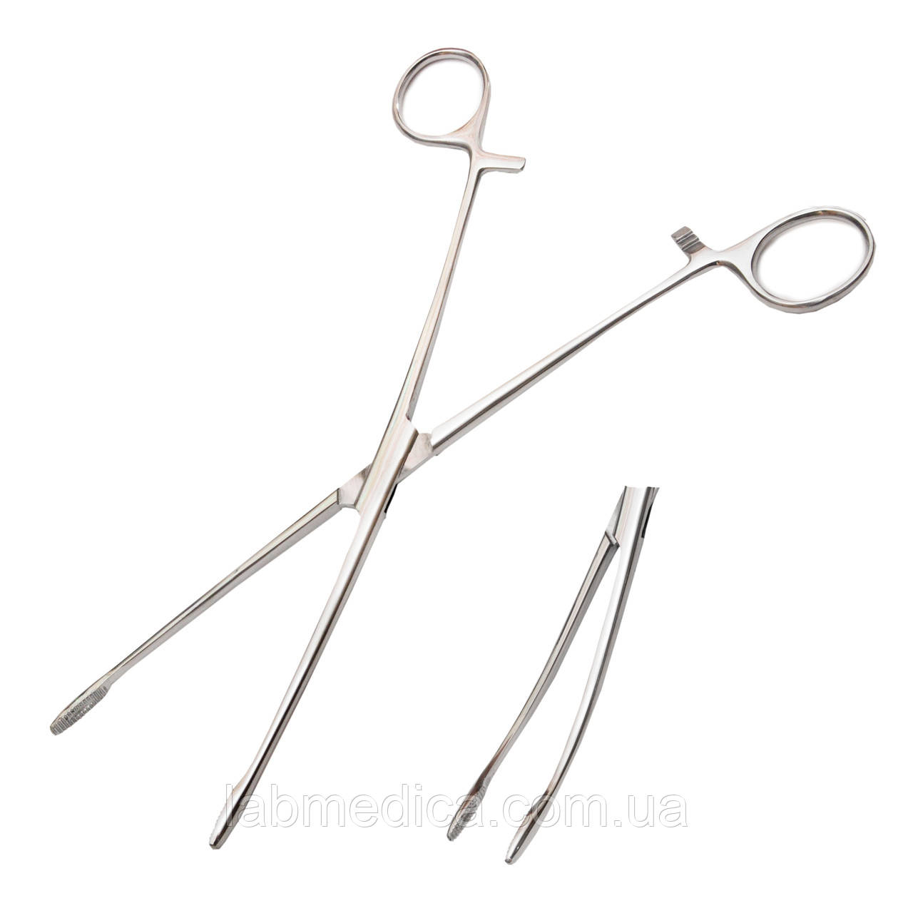 Корнцанг прямий для дітей через Maier. Довжина 23 см SURGIWELOMED, фото 1