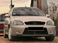 Передний бампер из стеклопластика ST-4 для Заз Ланос Седан