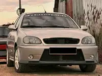 Передній бампер ST-4 зі склопластику для Daewoo Lanos sd Бампер на авто Део Деу Ланос Седан