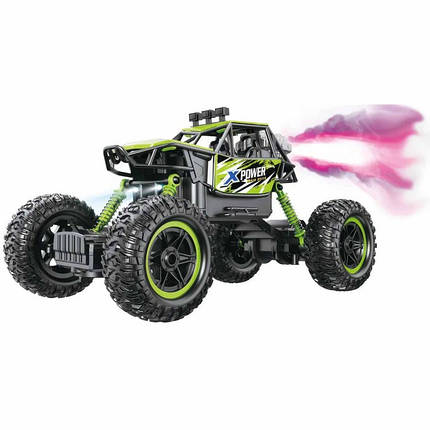 Всюдихідна машинка радіокерована з пультом, ефектом пари та світловими ефектами Climbing 2.4 GHz, фото 2