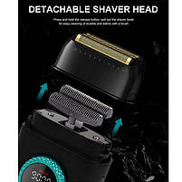 Професійний шейвер VGR Professional V-378 Black&Green (V-378-BK), фото 3