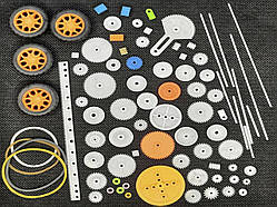 Набір пластикових шестерень 81 шт