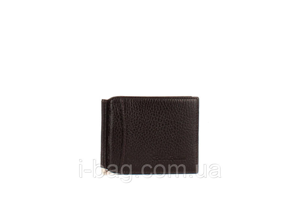 Зажим для купюр Firenze коричневий 144-9, фото 1