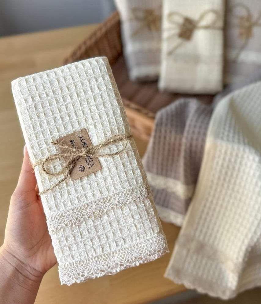 Рушник Lorenzalla кухоний вафельний 40х60 см, 1 од, фото 1