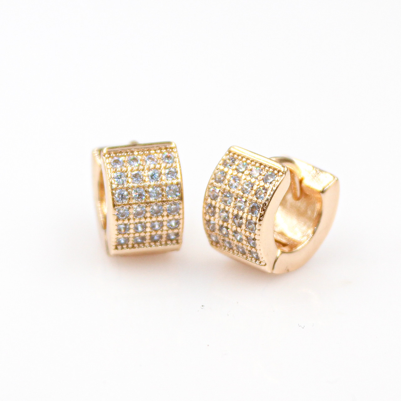 Сережки класичні Xuping лимонна позолота 18к 224590, фото 1