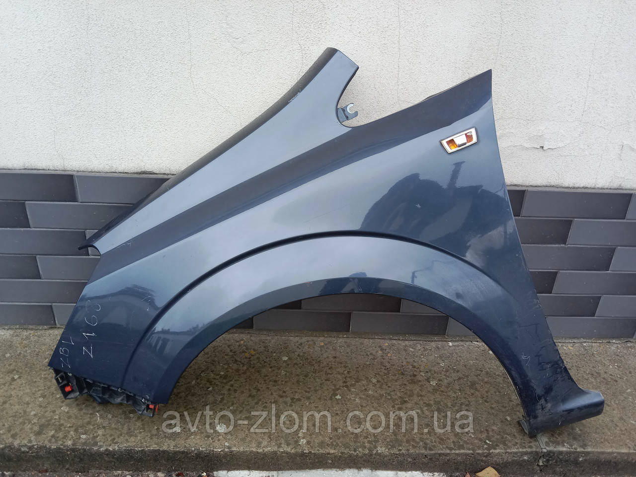 Крило Opel Zafira B, Опель Зафіра Б. Ліве. Z168, Z20R., фото 1