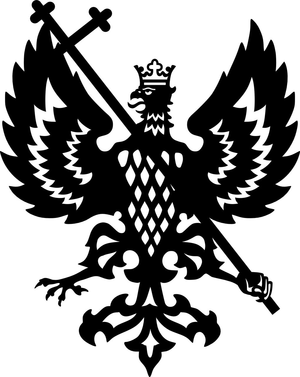 Плазмова порізка металу. Орел Черніговського герба, фото 1