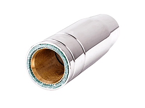 Сопло для пальника MIG/MAG хромована мідь Т2 втулка латунь VITA MB-15 (ES-0005) безрізьбове