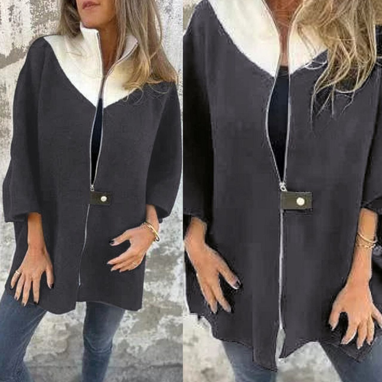 Кардіган-пончо, фото 1