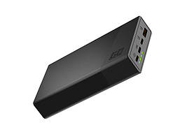 Power Bank Green Cell зі швидким заряджанням PowerPlay20S 20000 мА·год 22.5 Вт
