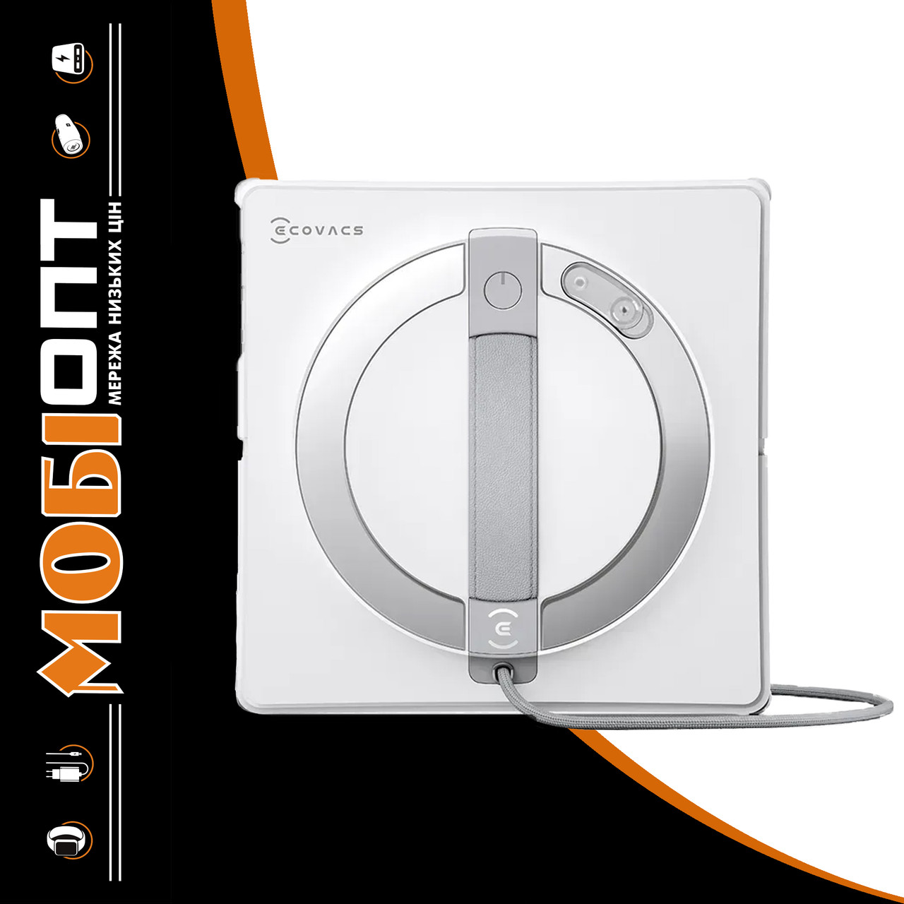 Робот для миття вікон ECOVACS Winbot W2 Pro Omni (WG851-11) White UA