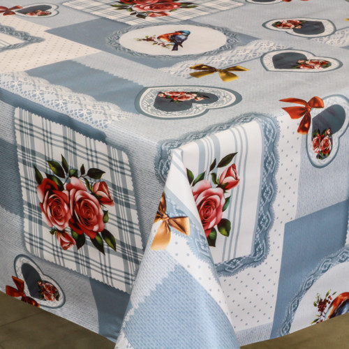 Клейонка на стіл ПВХ на Основі для клеєння 25 м, фото 1