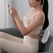 Вібромасажер для тіла з 6 роликами, USB, 25 Вт та швидкістью до 3200 об/хв – ергономічний ударний масажер, фото 3